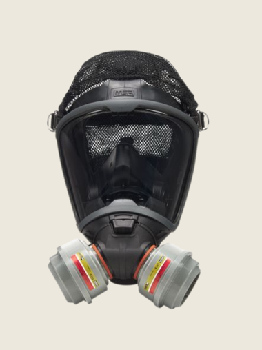 85 G1 Facepiece with Twin Cartridge APR Adapter